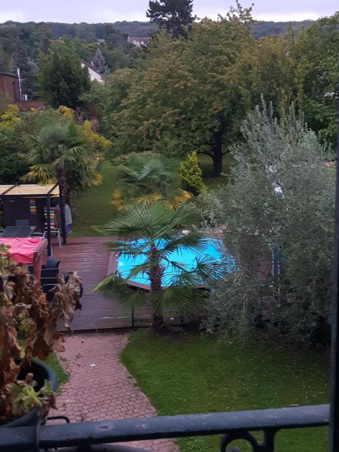 2 Chambres D 'Hotes Chez Un Particulier Avec Piscine Saint-Leu-la-Foret Экстерьер фото